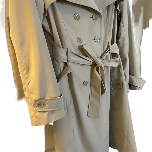 Calvin Klein Cream Trench Coat - XL - Picture 6 of 16
